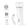 minkissy 1pc USB Rechargeable Nano Mist Sprayer Facial Hydrating Atomizer for Makeup Refreshing Portable Moisturizing Handheld Face Steamer Multi-Functional Beauty Device White view 4