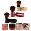 minkissy 3pcs Portable Retractable Foundation Brush for Makeup Application for Achieving Base Travel-friendly Cosmetic Tools and Sweet Vinegar view 2