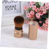 minkissy 3pcs Portable Retractable Foundation Brush for Makeup Application for Achieving Base Travel-friendly Cosmetic Tools and Sweet Vinegar view 3