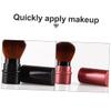 minkissy 3pcs Portable Retractable Foundation Brush for Makeup Application for Achieving Base Travel-friendly Cosmetic Tools and Sweet Vinegar view 4