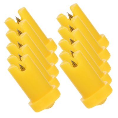 HONMEET 100pcs Eyelash Glue Bottle Needles Anti-blocking Applicators for Glue Bottles Durable Nozzle Pins for Eyelash Extensions and Crafts