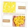 HONMEET 100pcs Eyelash Glue Bottle Needles Anti-blocking Applicators for Glue Bottles Durable Nozzle Pins for Eyelash Extensions and Crafts view 3