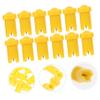 HONMEET 100pcs Eyelash Glue Bottle Needles Anti-blocking Applicators for Glue Bottles Durable Nozzle Pins for Eyelash Extensions and Crafts view 4