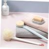 NOLITOY Handle Bath Scrubber Soft Bristles Dual-Sided Body Cleaning Brush for Exfoliation and Lymphatic Bathing Accessory for Deep Cleansing and Relaxation view 4