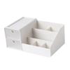TOGEVAL Makeup Box Storage Lipstick Organizer Finishing Dresser Simple Practical Dressing Case for Home Dorm view 1