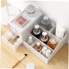 TOGEVAL Makeup Box Storage Lipstick Organizer Finishing Dresser Simple Practical Dressing Case for Home Dorm view 3