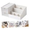 TOGEVAL Makeup Box Storage Lipstick Organizer Finishing Dresser Simple Practical Dressing Case for Home Dorm view 4