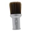 BIUDECO Hair Salon Neck Duster Brush Durable Hair Cutting and Beard Care Cleaning Tool with Sturdy Bristles for Professional Use and Personal Grooming Silver view 1