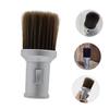 BIUDECO Hair Salon Neck Duster Brush Durable Hair Cutting and Beard Care Cleaning Tool with Sturdy Bristles for Professional Use and Personal Grooming Silver view 3