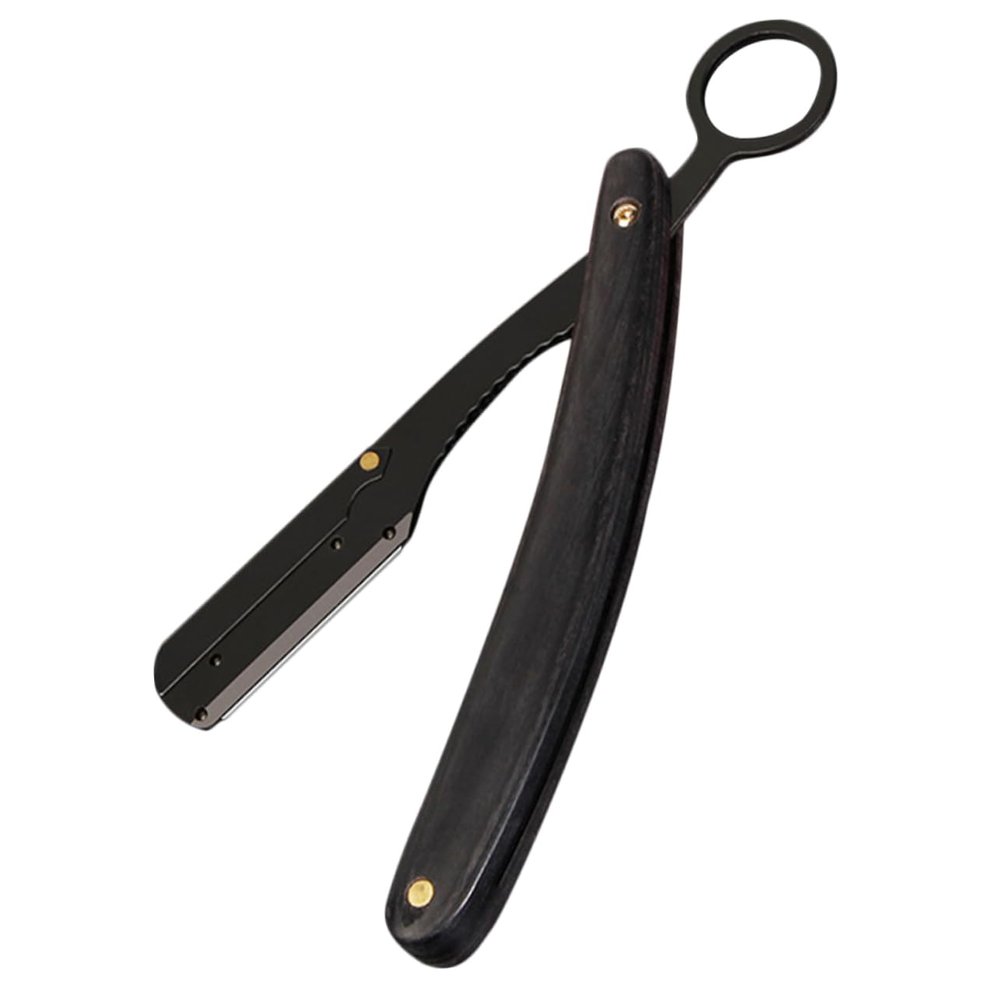 SOESFOUFU Beard Razor Manual Portable Barber Razor for Hair Cutting and Shaving Design for Men