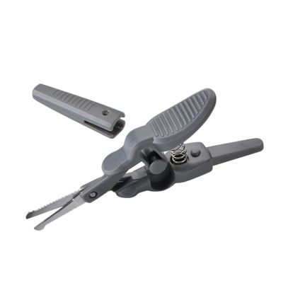 HONMEET Compact Eyebrow and Facial Hair Scissors for Men Ergonomic Grooming Tool for Precise Trimming of Eyebrows Nose Hair and Beard Lightweight Design for Easy Carrying