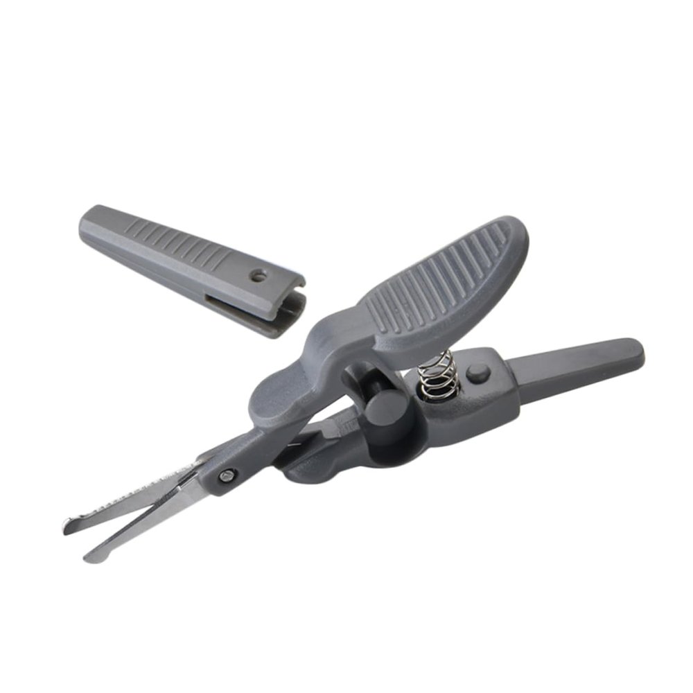 HONMEET Compact Eyebrow and Facial Hair Scissors for Men Ergonomic Grooming Tool for Precise Trimming of Eyebrows Nose Hair and Beard Lightweight Design for Easy Carrying