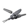 HONMEET Compact Eyebrow and Facial Hair Scissors for Men Ergonomic Grooming Tool for Precise Trimming of Eyebrows Nose Hair and Beard Lightweight Design for Easy Carrying view 1