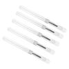 NOLITOY 5pcs Silicone Lip Brush Cover Makeup Brush for Eyeshadow and Lipstick Application Portable and Easy to Clean for Makeup Lovers and Beginners view 1