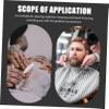TOVINANNA 2pcs Manual Shaving Razors Durable Stainless Steel Beard Shavers for Men Vintage Style Compact Travel-friendly Black view 3