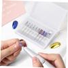 10pcs Manicure Drill Bit Set Tungsten Steel Emery Grinding Heads view 4