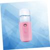 Beatifufu 2pcs USB Charging Nano Mist Facial Steamer Handheld Spray Device for Hydration Skincare Portable Non- Grip view 2