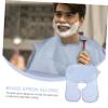 IWOWHERO 1pc Beard Apron Washable Shaving Bib for Men Beard Trimming Catcher Easy to Use Clean Compact Storage for Home Grooming view 4