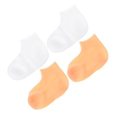 Gogogmee Elastic Moisturizing Foot Socks Spa Socks for Cracked Feet Lotion for Overnight Use