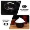 Gogogmee 3pcs Shaving Supplies for Men Marble Shaving Bowls Reusable Shave Bowl view 3