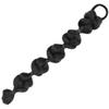 WOONEKY Braid Ponytail Extension for Women Natural Black Synthetic Hairpiece Lightweight and Easy to Use Glamorous Braided Hair Style for Quick view 1