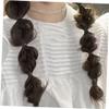 WOONEKY Braid Ponytail Extension for Women Natural Black Synthetic Hairpiece Lightweight and Easy to Use Glamorous Braided Hair Style for Quick view 2