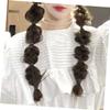 WOONEKY Braid Ponytail Extension for Women Natural Black Synthetic Hairpiece Lightweight and Easy to Use Glamorous Braided Hair Style for Quick view 4