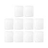 Baluue 10pcs Facial Wash Puff Storage Box Makeup Sponge Holder Small Plastic Case Dustproof Lid Compact Design for Earrings view 1