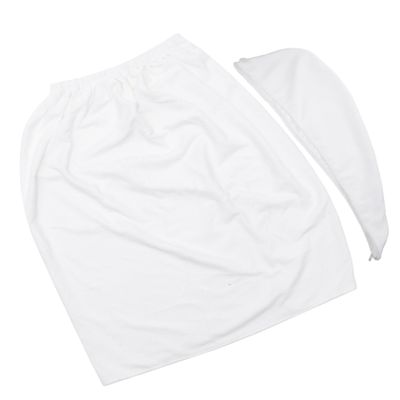 Baluue 1set Absorbent Microfiber Bath Towel Hair Wrap Quick-Dry Spa Towel for Travel and Home Use Lightweight and Soft Suitable for Adults