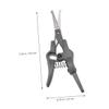 VINTORKY 4pcs Facial Hair Remover Scissors Round Head Nose Hair Scissors for Women Men for Makeup Grooming view 3