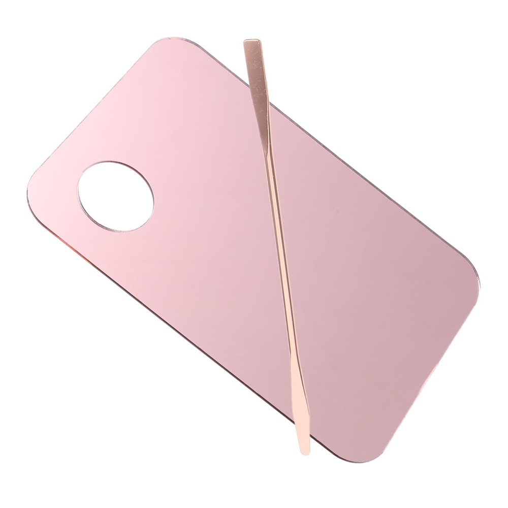 Healeved 1 Set of Foundation Mixing Palette Lipstick Palette Nail Art Mixing Tray Paint Mixing Plate