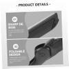 NOLITOY 3sets Complete Eyebrow Grooming Tweezers Razor Scissors Brush Eyebrow Shaping Tools view 2