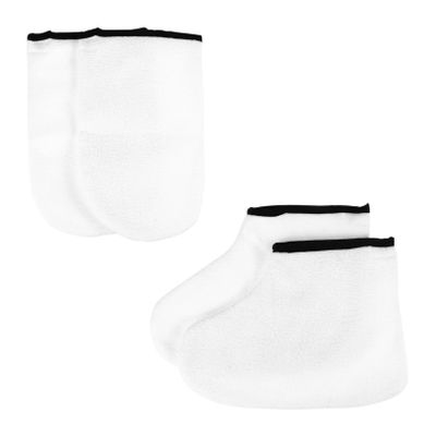 FRCOLOR 6pairs Thick Foot Covers Kerotherapy Gloves Heat Preservation Gloves Exfoliating Care Mitts Foot Care for Women