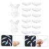 Baluue 12pcs Eyelash Perming Tool Silicone Pads Y-Comb Eyelash Curler for Curled Lashes Reusable Makeup Accessories for Salon and Home Use view 2