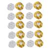 Baluue 20pcs Aluminum Foil Hair Styling Caps for Salon Home Use Elastic Shower Hoods for Hair Dyeing Heat Treatment Colors for Deep Conditioning view 1