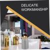 IWOWHERO Medium Pu Leather Makeup Brush Organizer Bucket Portable Cosmetic Storage for Travel Stylish and Durable Makeup Brush Case view 2
