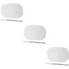 Beatifufu 3sets Makeup Palette for Foundation Mixing Spatula Stainless Steel Blending Tray Must Haves for Makeup Artist view 1