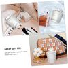 2Pcs 100ml Glass Diffuser Jar Bottles, Lightweight Refillable Portable view 4