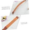NOLITOY Dual-sided Razor Strop for Home Use Premium Stropping Leather Tool for Efficient Razor and Shaver Sharpening Durable and Easy to Use for Barbers and Personal Grooming view 4