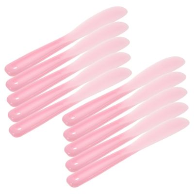 SKISUNO 10pcs Makeup Stick Tools Spatula Face Mask Stirring Tool for Cosmetics Professional Spa