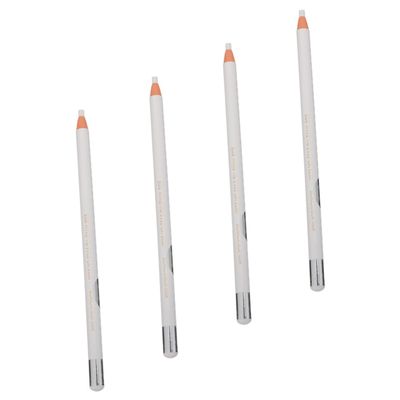 Didiseaon 4pcs White Eyeliner Easy to Apply Eye Liner White Pencil Makeup Accessory for Occasion