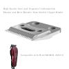 2 Pack Professional Detachable Hair Clipper Replacement Blades Compatible with Wahl 5-Star Balding 6x0 Clipper Blade #2105 - Fits 5-Star Barbers and Stylists (Silvery-2PSZ) view 4