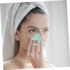 Didiseaon 4pcs Heart-Shaped Facial Cleansing Brushes Soft Manual Skin Care Tools for Women for Home Beauty Shops Adorable Design and Transparent Pink view 4