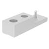NOLITOY Manual Razor Brush Shaver Stand Practical Beard Care Holder Zinc Alloy Razor Base view 1