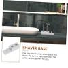 NOLITOY Manual Razor Brush Shaver Stand Practical Beard Care Holder Zinc Alloy Razor Base view 2