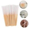 SKISUNO 300pcs Portable Pointed Swabs Professional Cotton Swabs for Makeup Beauty Supply Non-linting Cotton Alternative view 3
