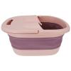 minkissy 1pc Folding Foot Soak Basin Portable Massage Bucket for Home Travel Creative Design for Relaxation and Acupuncture Point Stimulation Easy to Clean and Store for Ages view 1