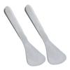 FRCOLOR 2pcs Eye Cream Spatula Metal Skincare Tools for Facial Massage and Cream Application for Reducing Eye Edema Lightweight view 1