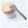 FRCOLOR 2pcs Eye Cream Spatula Metal Skincare Tools for Facial Massage and Cream Application for Reducing Eye Edema Lightweight view 2