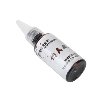 JTLB 30ml Makeup Fake Blood Portable Washable Edible Red Cosmetic Blood for Dress Up Halloween Costumes